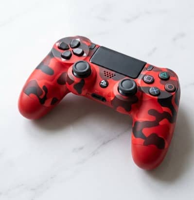 Original Sony PS4 Controller - Red Camo (Saudi Import) | 100% Genuine