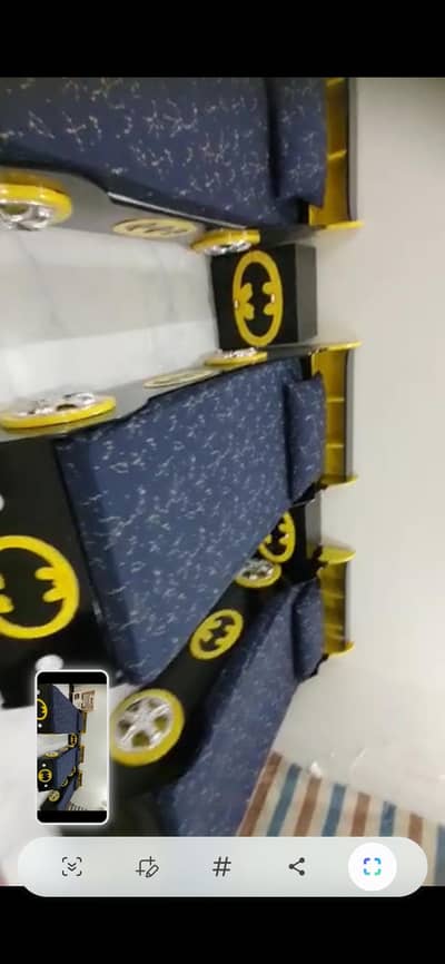 customized kids bed , batman, princess