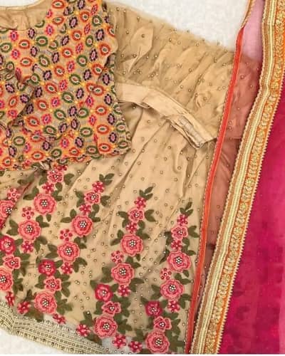 Formal lehnga/wedding wear/Mehndi Lehnga