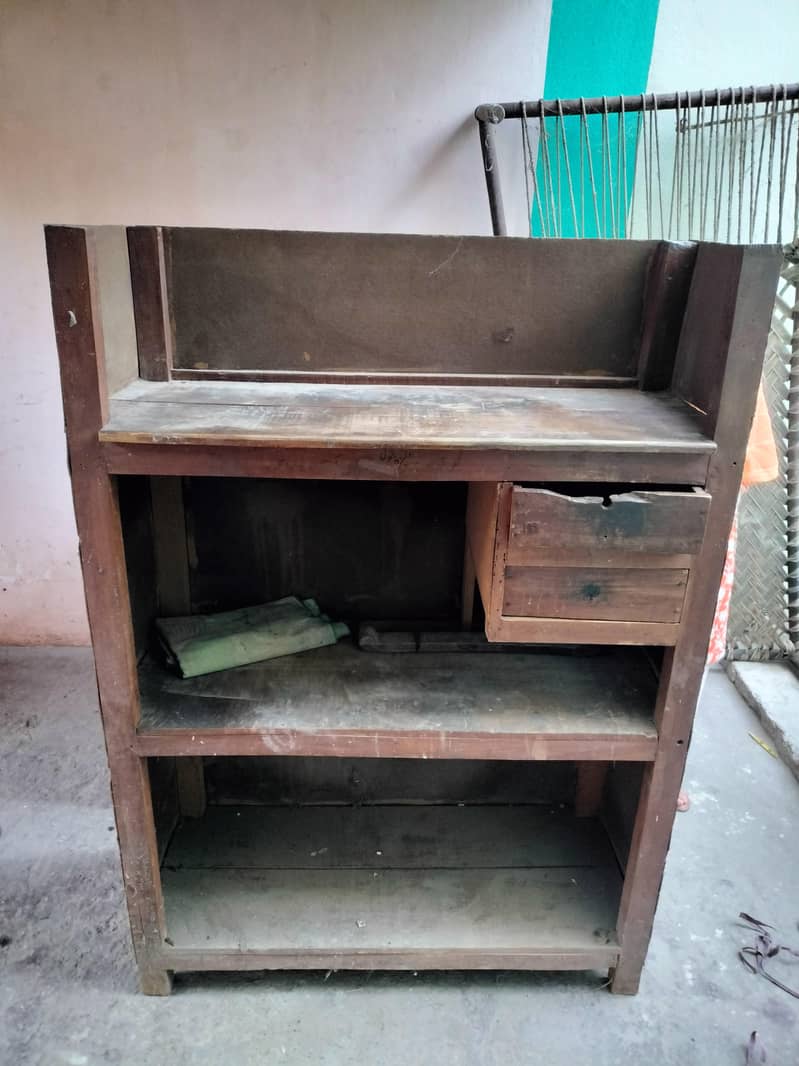 office Table + Rack 4