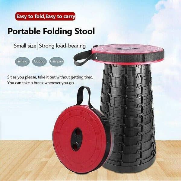 Portable Telescopic Stool Retractable Round Folding Stools
