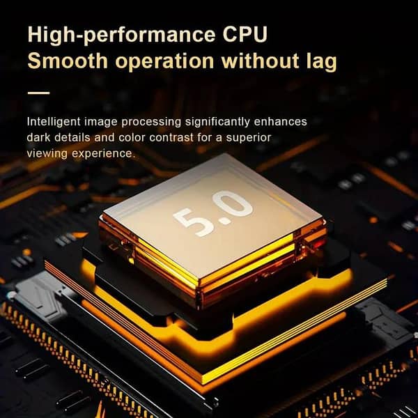 A6 Portable Projector, Easy to Install, Supports 1080P, 3D Surround Sound, Easy to Operate, Lightweight And Convenient, Upgrade Your Home Theater for a Professional-Grade Visual Experience, Suitable for Gatherings, Office, Family Gatherings And Other Scen