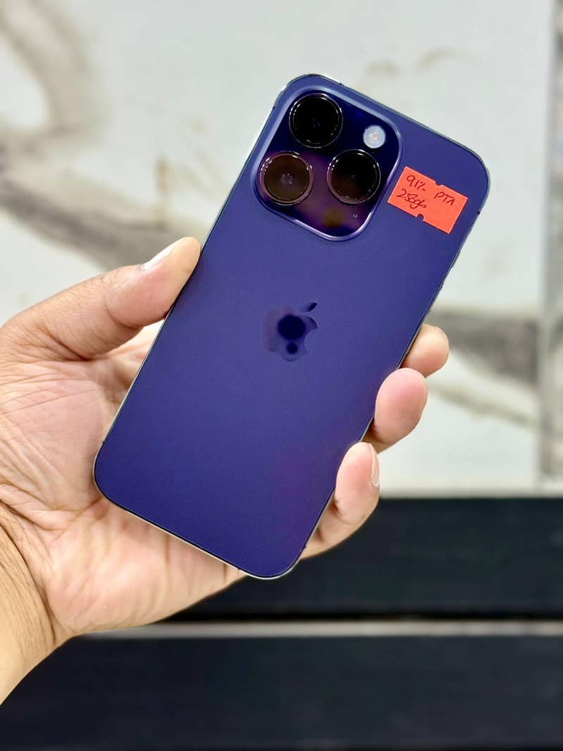 Apple iPhone 14 Pro | 256GB | PTA Approved | 91% Battery - Mobile ...