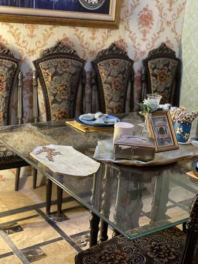 8 eight seater dining table / chinyoti dining table