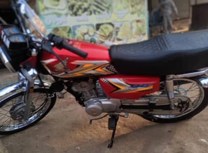 Honda 125 light Horan installed