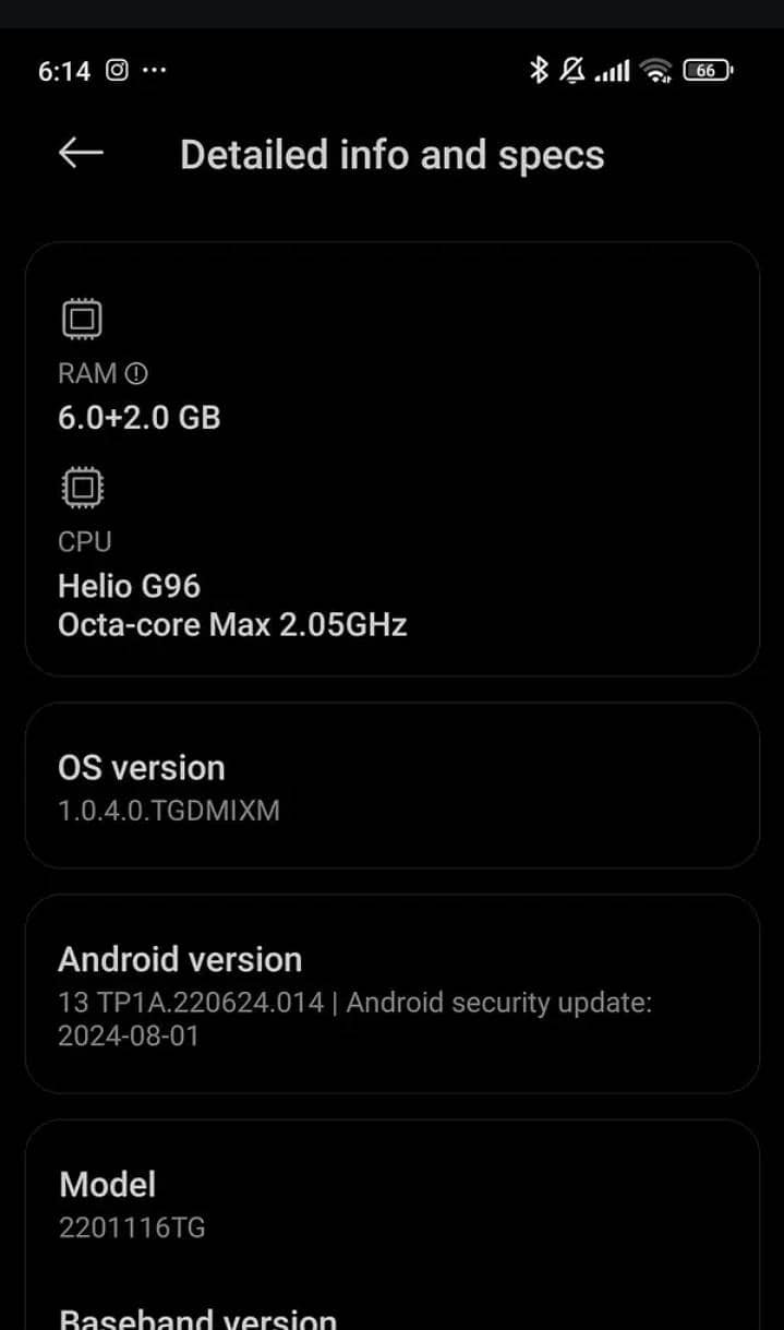 Redmi Note 11 pro 8