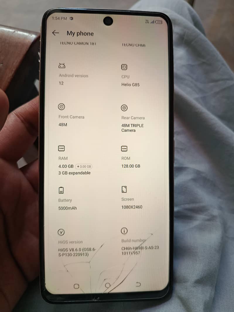 Techno camon 18T 1