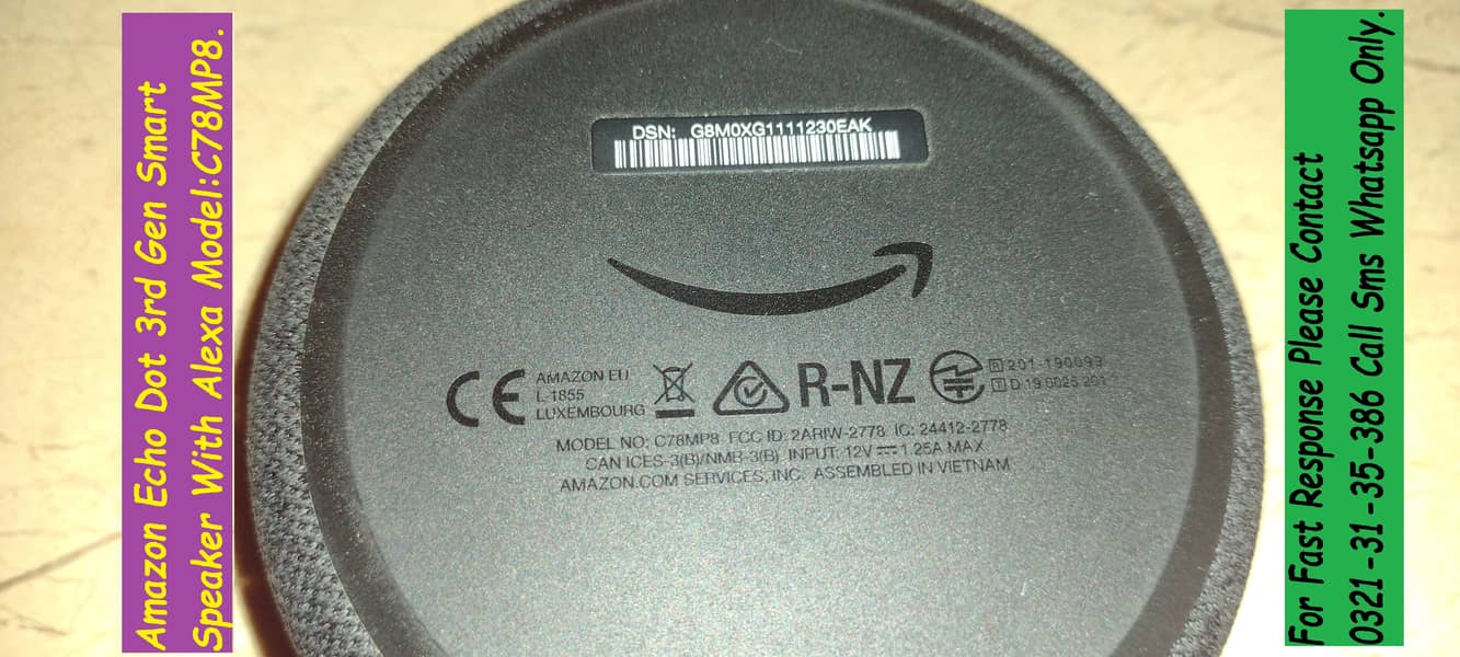 amazon echo dot 3rd gen 2