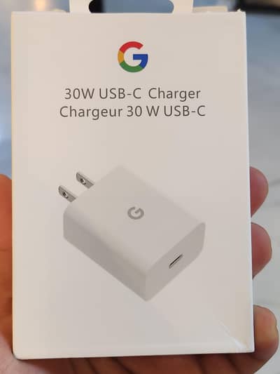 Google pixel 100% orignal charger with c to c orignal cable