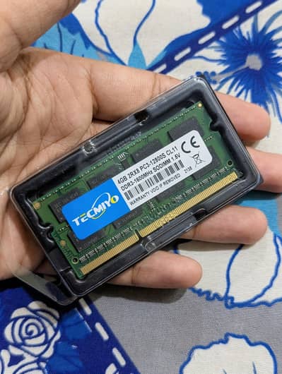 Laptop RAM 4GB DDR3 1600MHz - Brand New RAM Sticks