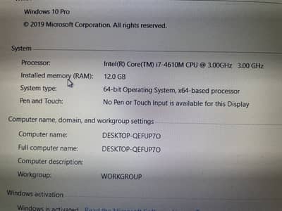 Gaming laptop with 2gb graphic card