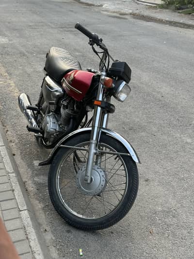 Self start honda 125