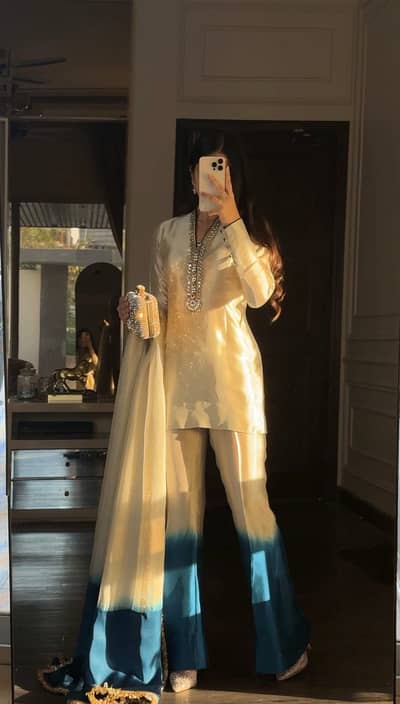 SILK TIE - DYE 3 PEACE DRESS EID ARRIVAL Collection