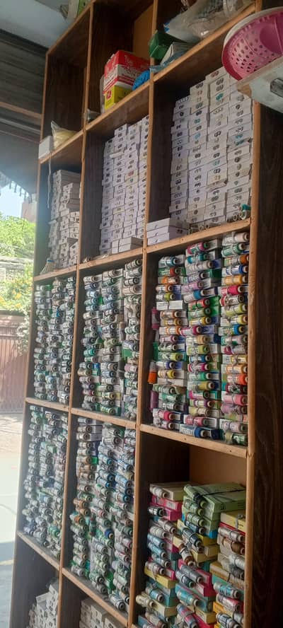wood rack with nalki button