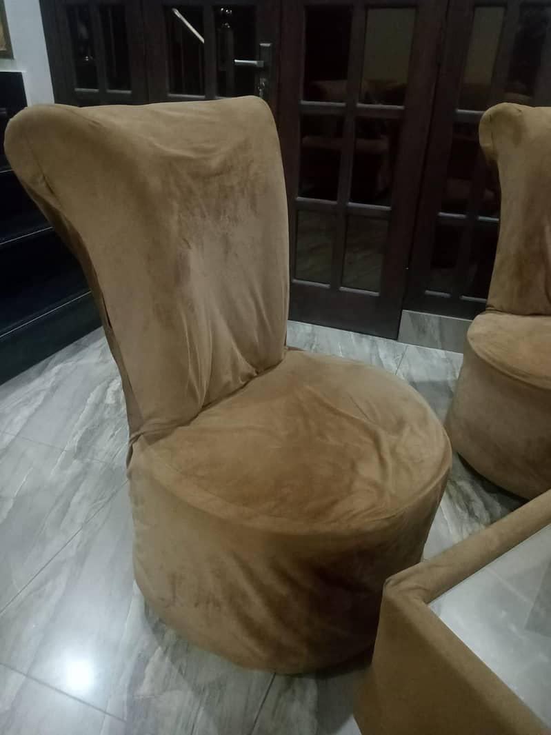 Sofa chairs with table 6