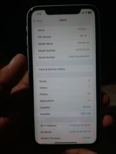 iphone xr water pack ha exchange possible