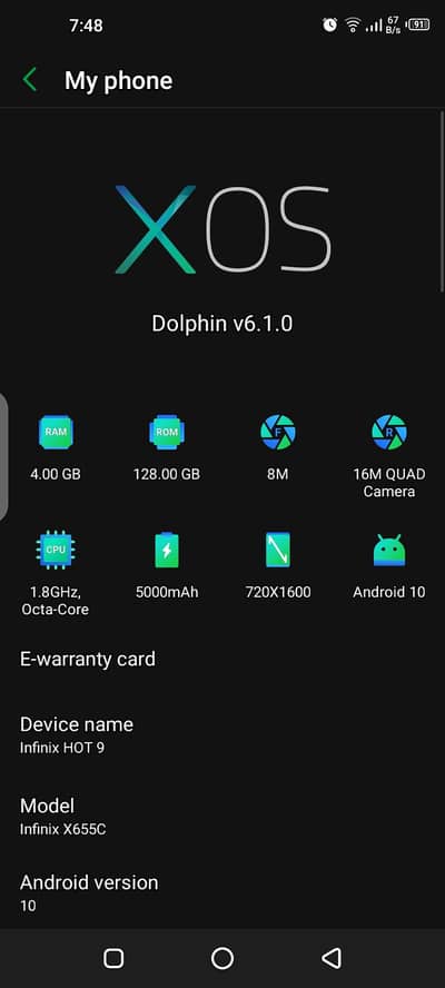 RAM. 4.00. GB ROM. 128.00. GB