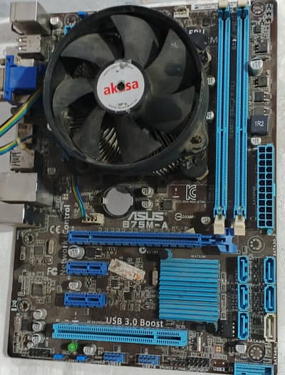 (i5 3rd gen)motherboard, power supply for sale