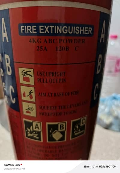 fire extinguisher ABC 4kg