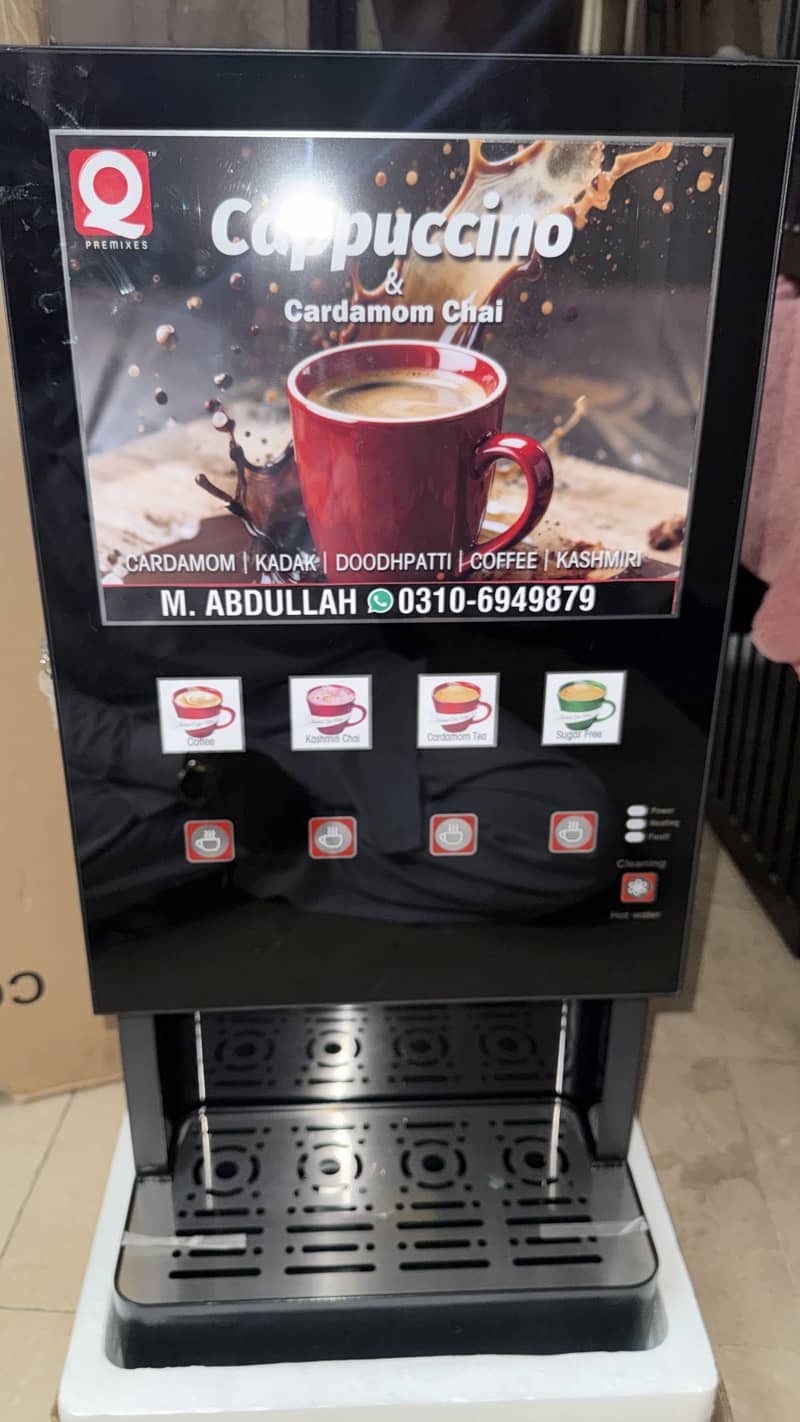 Distributor tea & coffee vending machine 3