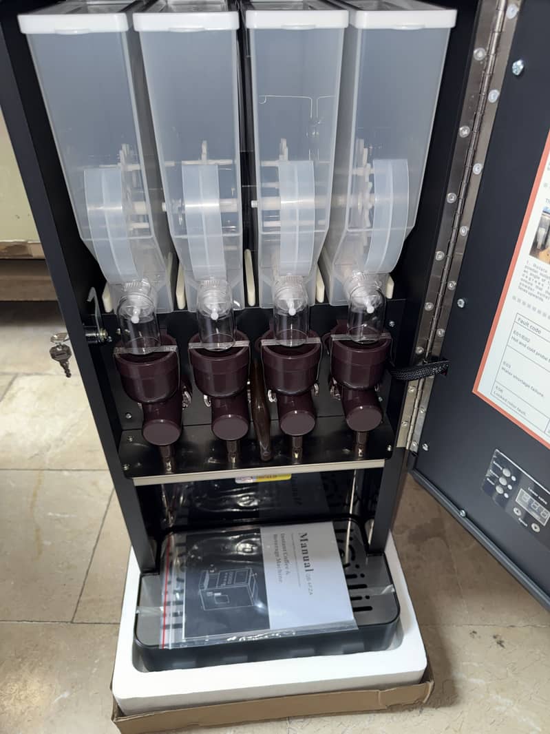 Distributor tea & coffee vending machine 5