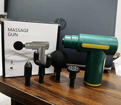4 in 1  Rechargeable 6 modes gun massager