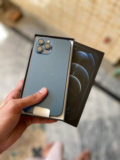 IPHONE 12 PRO MAX  256Gb PTA APPROVE  WITH BOX