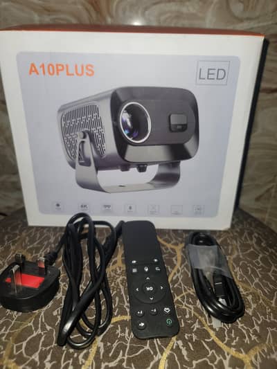 brand new A10 Plus projector (box opened only for checking)