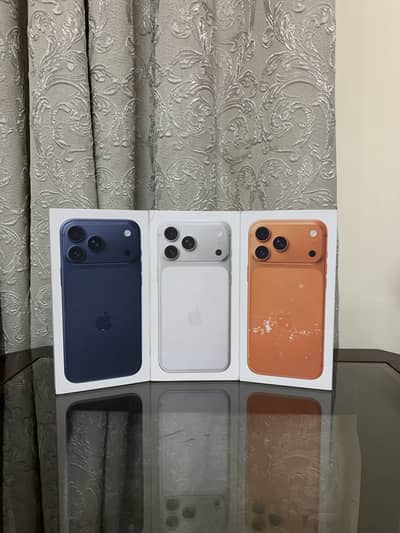 Apple Iphone 17 pro max jv non active box pack +pro jv also available