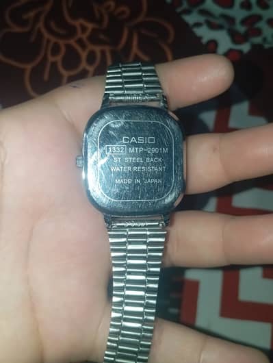 New watch working done by 10 condition good watch clip lock Casio