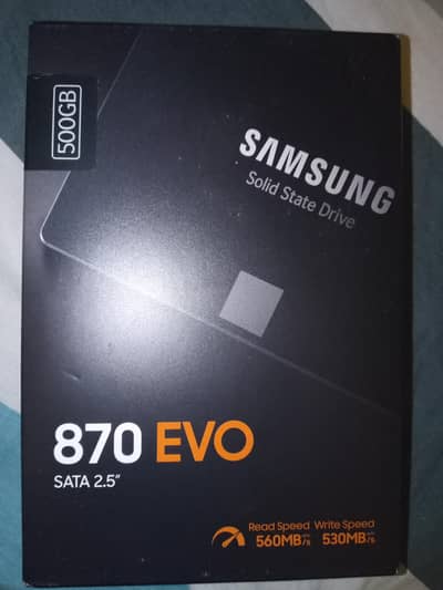 Samsung SSD, SATA 2.5"   870 EVO