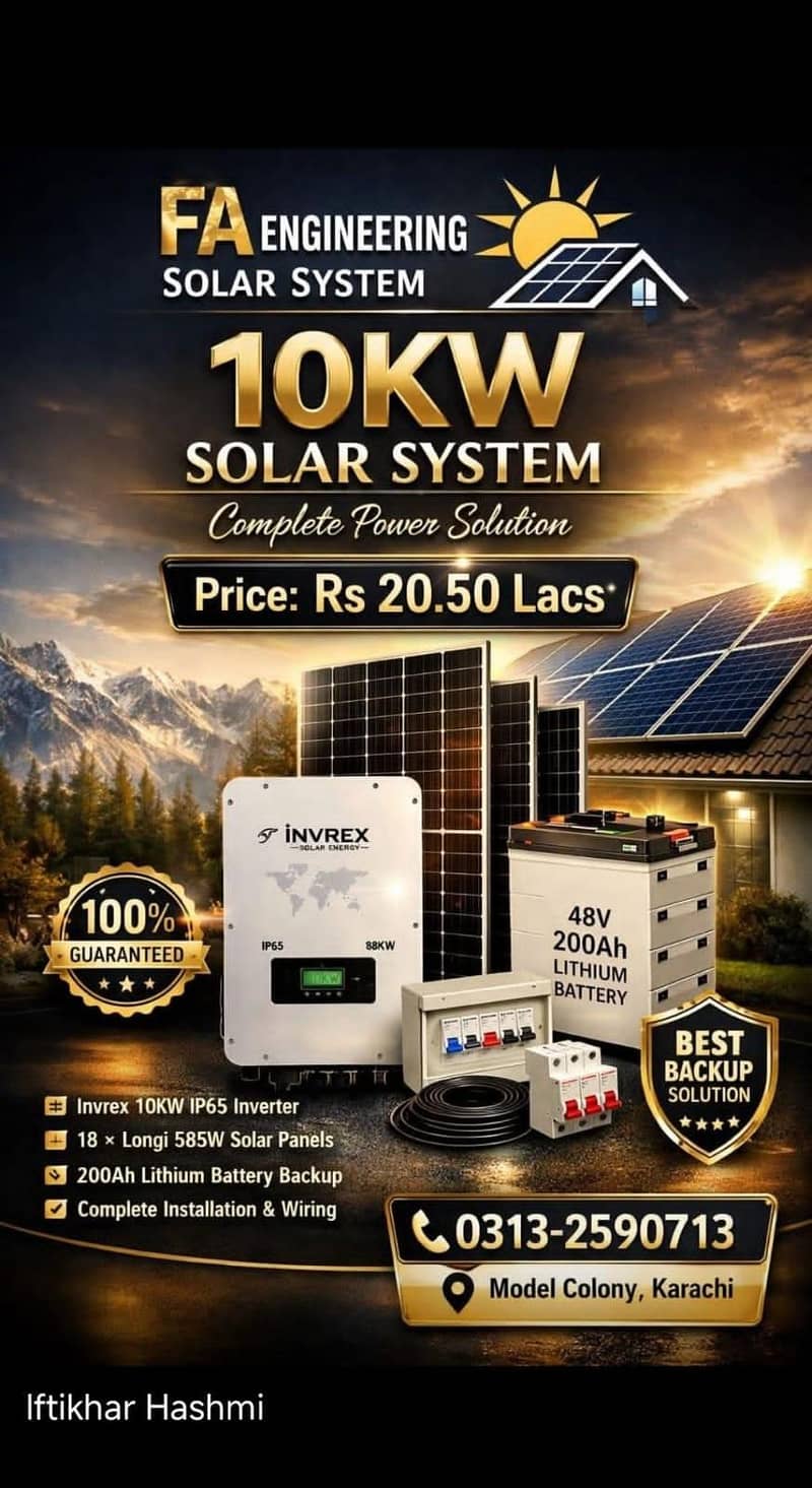 FA engineering Soler system 0