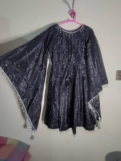 sharara suit 3p with frauq