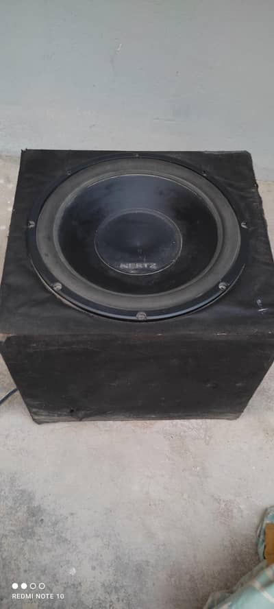 Hertz woofer 12 inch with box