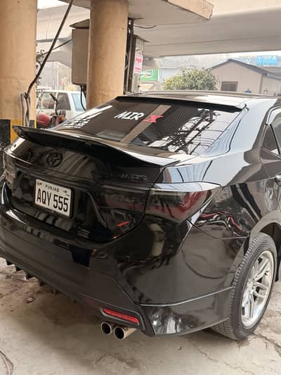 toyota altis lava lights