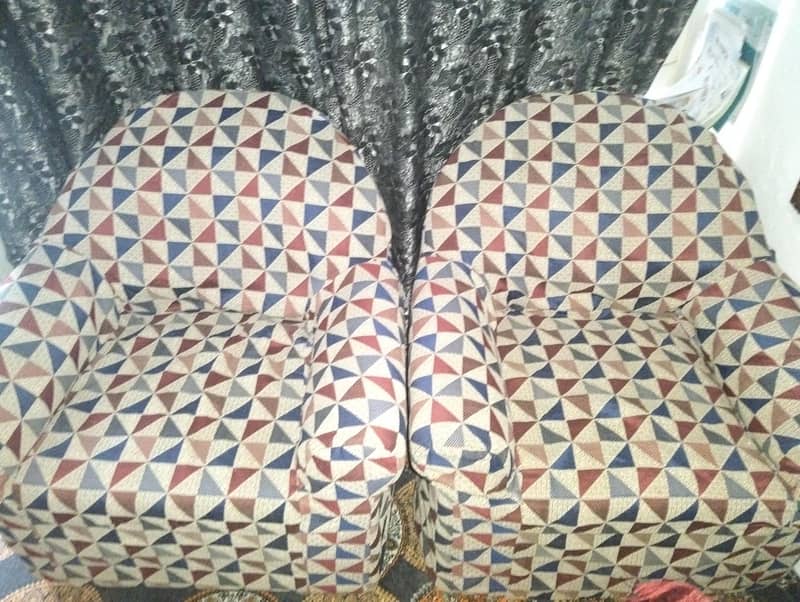 double sofa set 1