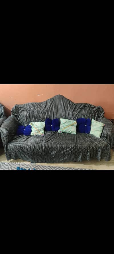 Sofa Set Cover with Cushions