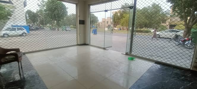Ground Floor Commercial Shop Available for Rent In Bahria Town Lahore.