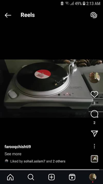 record player