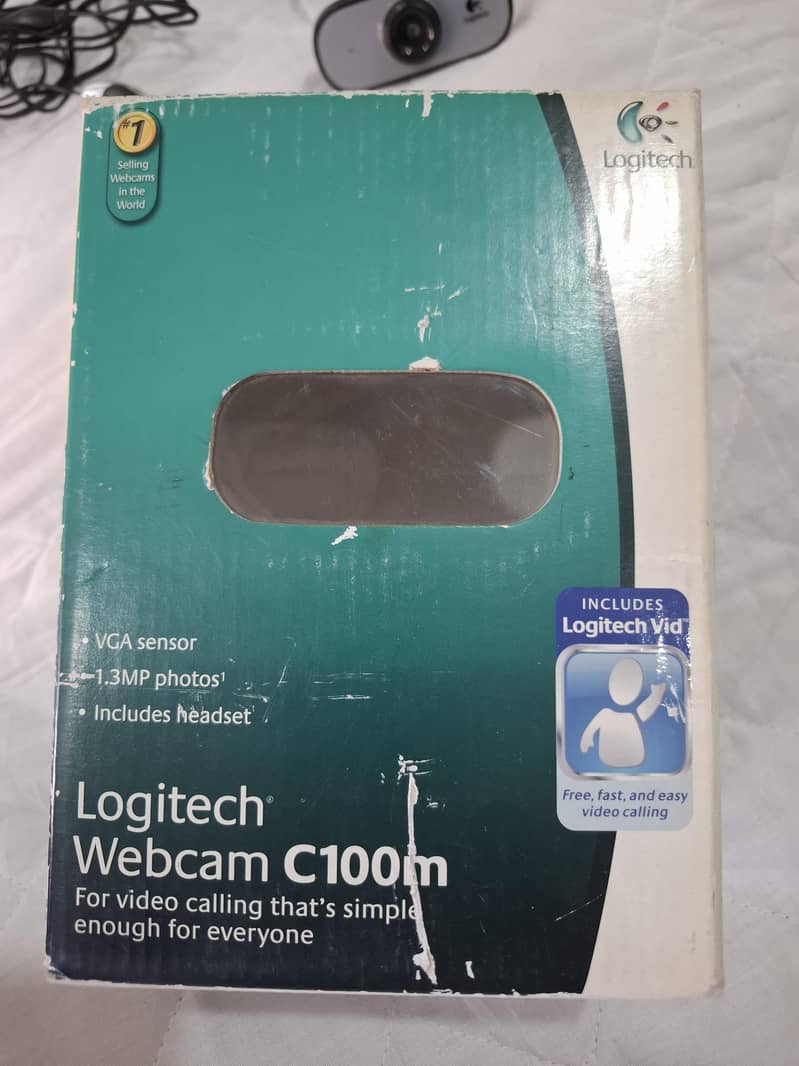 logitech web Cam Model C100m 1