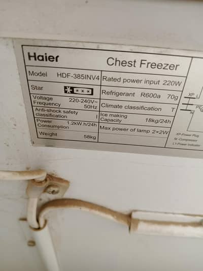 Haier hdf 385