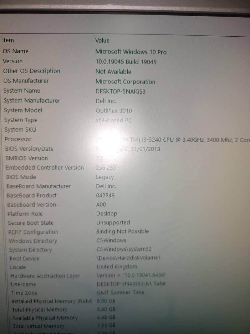 Dell 3rd generation CPU 6