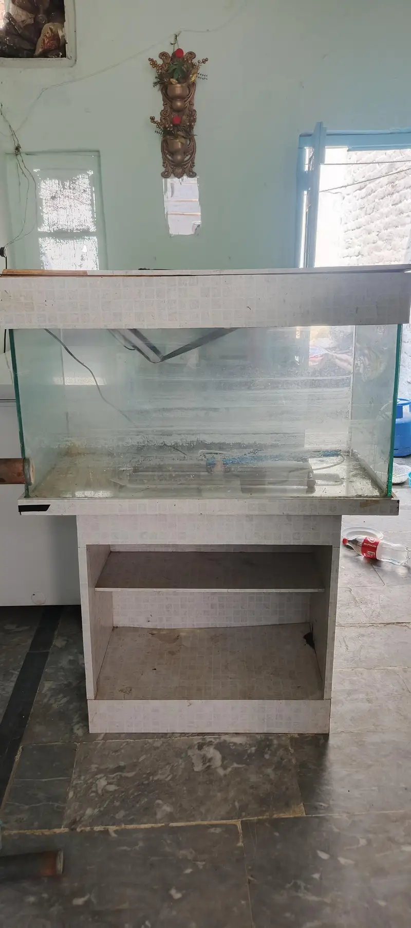 fish aquarium 3ft 1.5ft aur sat ma filter be aur heather be aur pump
