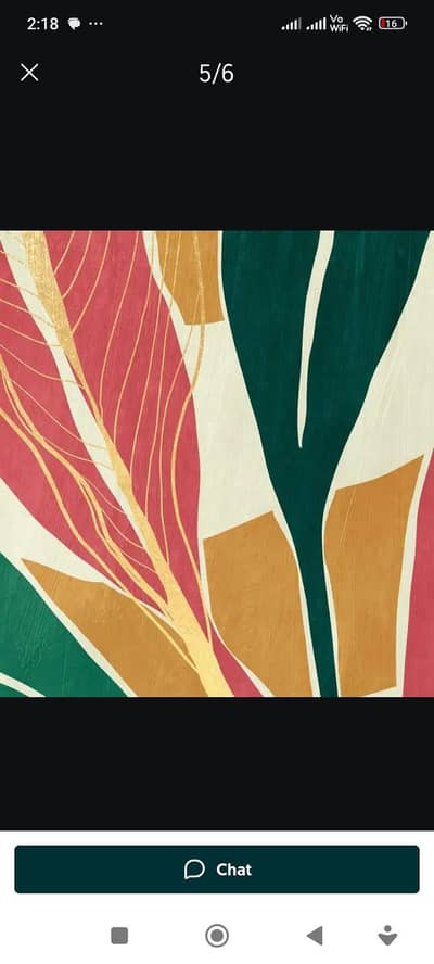 This panting name is gold bloom only one piece available.