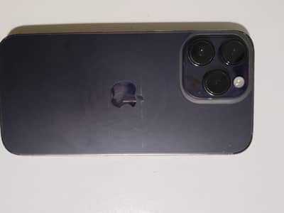 I phone 14pro max  128gb with box water pack