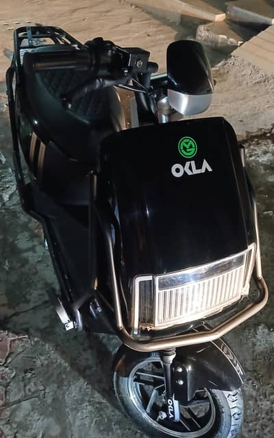 1 month used okla ele bike
