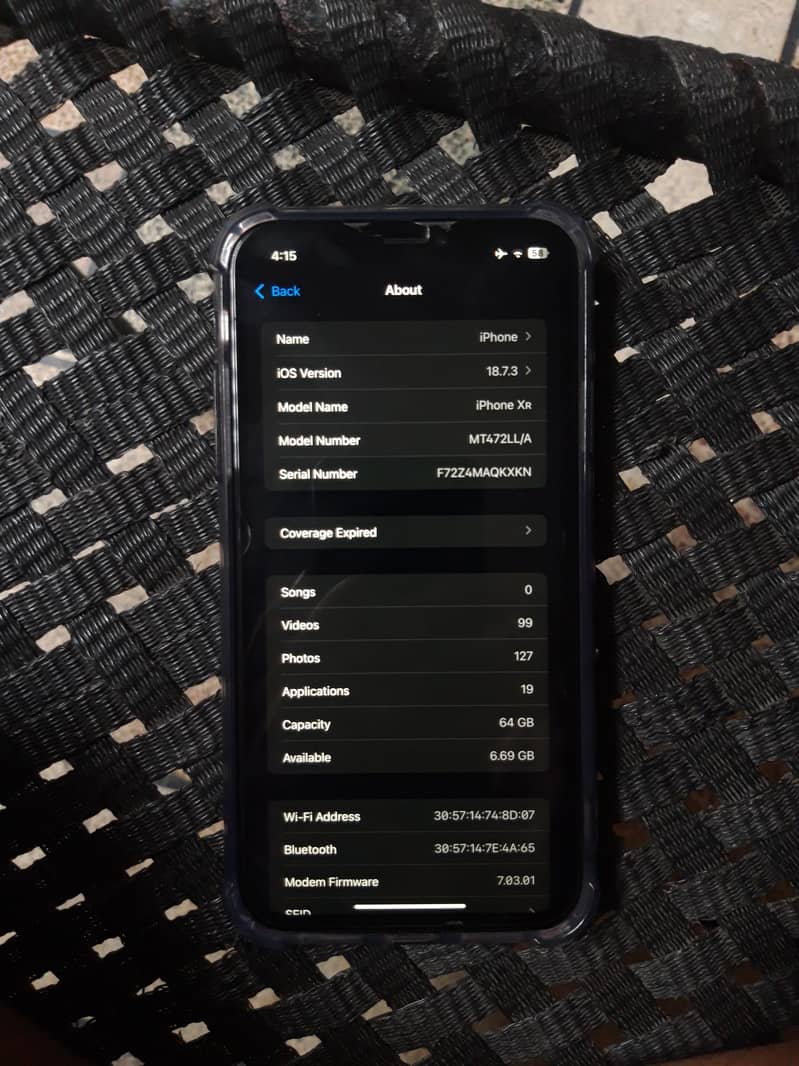 iphone XR 1