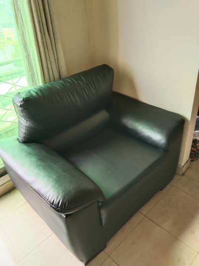 2 sofas 1 wooden table 2 stools, 1 tv console , 52 inches led