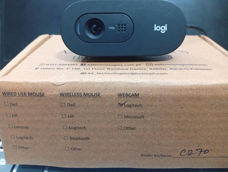 Logitech webcam C270 0