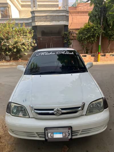Suzuki Cultus 2014 EFI – White – Excellent Condition – Urgent Sale